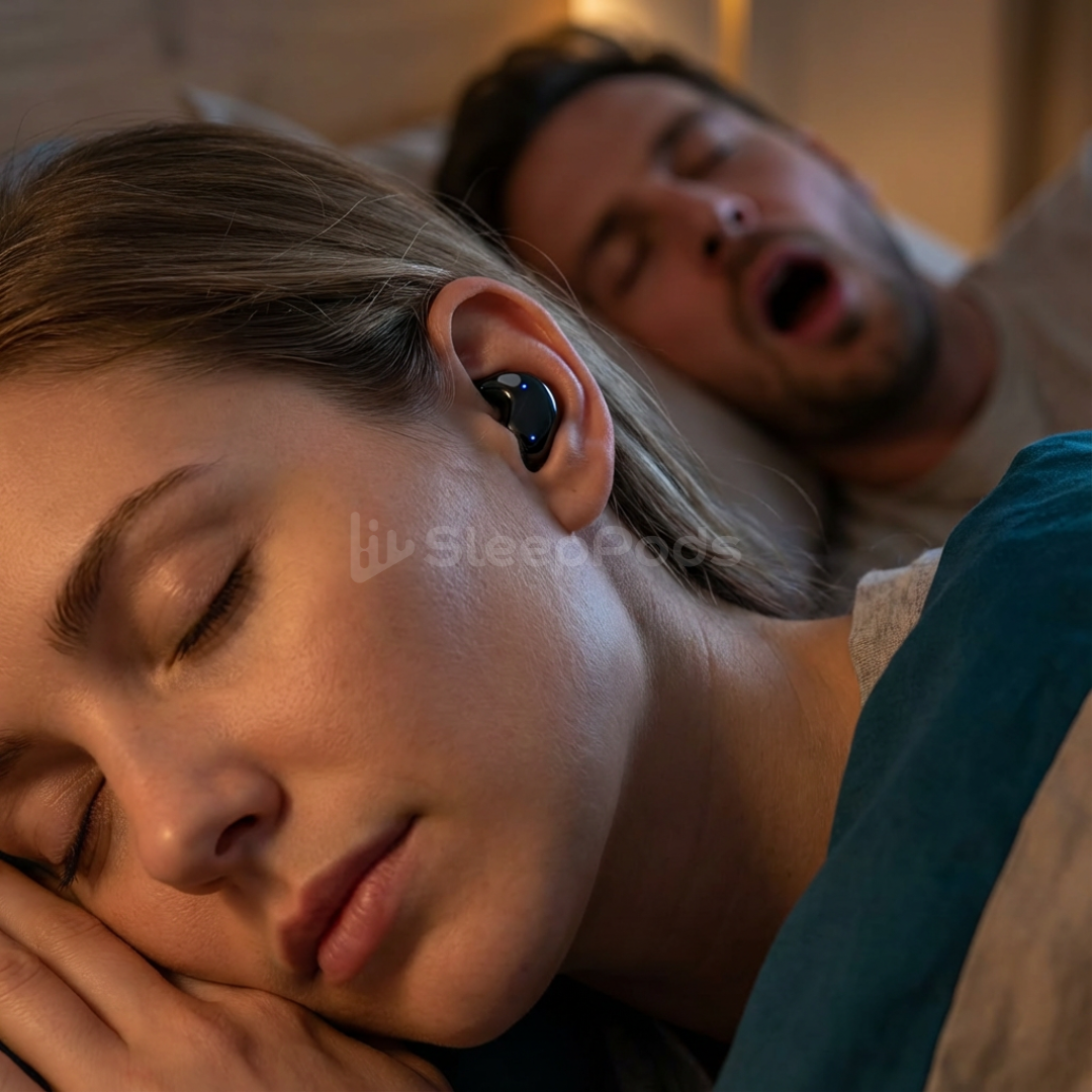 Alkuperäiset vedenpitävät SleepPods™ rauhallisempiin öihin